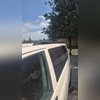 Рейлинги Volkswagen Transporter T6.1 интегрированные, короткая база (черные)