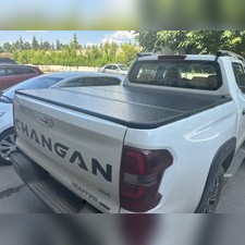 Крышка кузова трехсекционная Changan Hunter Plus 2023-нв (увеличенная первая секция, с подсветкой)