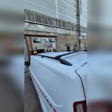 Рейлинги Ford Tourneo Custom 2012-2023, длинная база (черные)