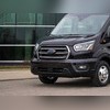 Накладки на решетку радиатора Ford Transit 2019-2023 (нержавеющая сталь)