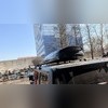 Багажник аэродинамический на крышу Jeep Wrangler 2019-нв (чёрный)