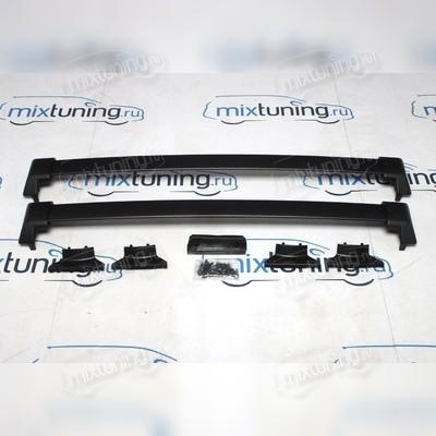 Поперечины на штатные рейлинги Honda CR-V 6 2022-нв (чёрные)