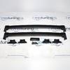 Поперечины на штатные рейлинги Honda CR-V 6 2022-нв (чёрные)