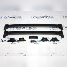 Поперечины на штатные рейлинги Honda CR-V 6 2022-нв (чёрные)