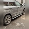 Пороги, подножки, ступени Geely Okavango 2023-нв (OEM Style)
