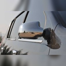 Накладки на зеркала Lada (ВАЗ) Largus 2012-2020 (полированная нержавеющая сталь)