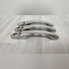 Накладки на дверные ручки Volkswagen T5 Multivan 2003-2015 (нержавеющая сталь) 2 отв. под ключ