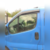 Дефлекторы окон Renault Trafic 2 2001-2014 (Mugen design) 2 шт