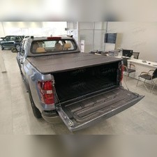 Крышка кузова трехсекционная Mitsubishi L200 2015+ (алюминиевая) версия для ОАЭ (решетка за кабиной)