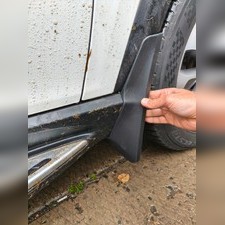 Брызговики Mercedes-Benz GLE (Special Edition) 2021-нв (с порогами)