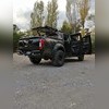 Рейлинги с поперечинами Nissan Navara 2006-2015 (чёрные)