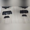 Багажник аэродинамический на интегрированные рейлинги BMW X5 (F15, G05) 2013+ (чёрный с замком)