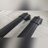 Багажник аэродинамический на интегрированные рейлинги BMW X5 (F15, G05) 2013+ (чёрный с замком)