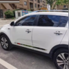 Молдинги дверей Kia Sportage III 2010-2015 (нержавеющая сталь)