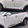 Молдинги дверей Kia Sportage III 2010-2015 (нержавеющая сталь)