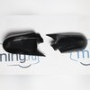 Накладки на зеркала Fiat Albea 2002 - 2012 для модели седан (ABS чёрный глянец)