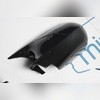 Накладки на зеркала Fiat Albea 2002 - 2012 для модели седан (ABS чёрный глянец)