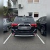 Накладка на нижнюю кромку крышки багажника Mitsubishi Outlander 2012-2018 (нержавеющая сталь)