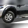 Расширители арок Mitsubishi L200 2015-2019 (комплект 4 расширителя, абс пластик)