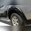 Расширители арок Mitsubishi L200 2015-2019 (комплект 4 расширителя, абс пластик)