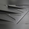 Накладка на капот Mitsubishi L200 2015 - 2019 (АБС пластик)