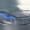 Накладка на капот Mitsubishi L200 2015 - 2019 (АБС пластик)