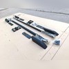 Рейлинги Toyota Land Cruiser Prado 250 (чёрные)