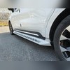 Пороги, подножки, ступени Kia Carnival 2021-нв (копия оригинала - OEM Style)