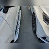 Пороги, подножки, ступени Kia Carnival 2021-нв (копия оригинала - OEM Style)