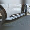Пороги, подножки, ступени Kia Carnival 2021-нв (копия оригинала - OEM Style)
