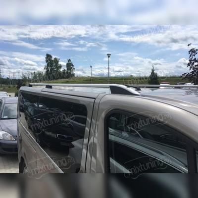 Рейлинги Opel Vivaro II 2001-2014 (Серые) Короткая база