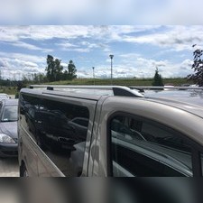 Рейлинги Opel Vivaro II 2001-2014 (Серые) Короткая база