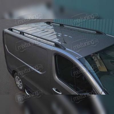 Рейлинги Opel Vivaro II 2001-2014 (черные) Короткая база