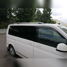 Рейлинги Volkswagen T6.1 Transporter 2020-2025 (короткая база, серебристые)