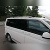 Рейлинги Volkswagen T6.1 Caravelle 2020-2025 (короткая база, серебристые)
