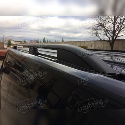 Рейлинги Volkswagen T6.1 Caravelle 2020-2025 (короткая база, черные)