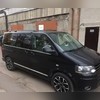 Рейлинги Volkswagen T6.1 Caravelle 2020-2025 (короткая база, черные)