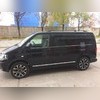 Рейлинги Volkswagen T6.1 Transporter 2020-2025 (короткая база, черные)