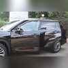 Дефлекторы, ветровики окон Toyota Highlander U70 2020-нв (6 частей) чёрные