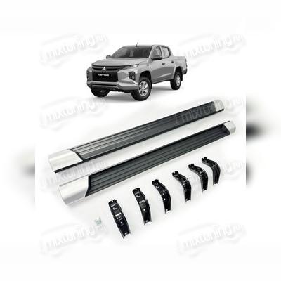 Комплект порогов "Elegance" Mitsubishi L200 2019-2023