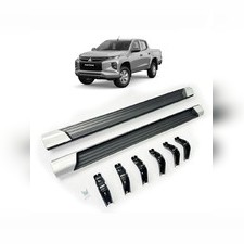 Комплект порогов "Elegance" Mitsubishi L200 2019-2023