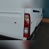 Хромированные накладки на крышку багажника Opel Movano 2010 - 2024 г (нержавеющая сталь, 4 шт)