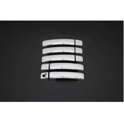 Накладки на ручки Opel Movano 2010 - 2024(5-дверная, 10шт, 1отверстия под замок) Нержавеющая сталь