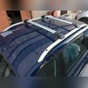 Рейлинги алюминиевые Ford Fusion (серые)