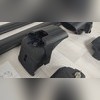 Багажник аэродинамический на интегрированные рейлинги Kia Sorento Prime 2015-2020 (чёрный с замком)