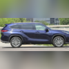 Рейлинги интегрированные на Toyota Highlander IV (U70) 2020-нв (серебристые)