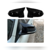 Накладки на зеркала BMW 1 F20 / F21 (чёрные)