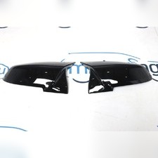 Накладки на зеркала BMW 1 F20 / F21 (чёрные)
