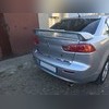 Накладка на кромку крышки багажника Mitsubishi Lancer X 2008-2017 (нержавеющая сталь)