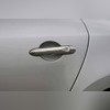 Накладки на дверные ручки (нержавеющая сталь) (без сенсора) Renault Megane III 2009-2016
